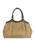 Sukey GG Tote, &pound;330, Handbags, Brown, Canvas, Back view